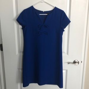 J. Crew shift dress with bow detail